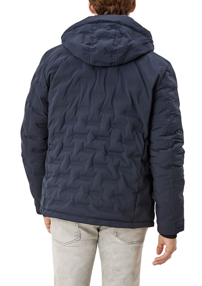 s.Oliver Herren Steppjacke blau S21 2105502 XL | 5910 dark blue | 