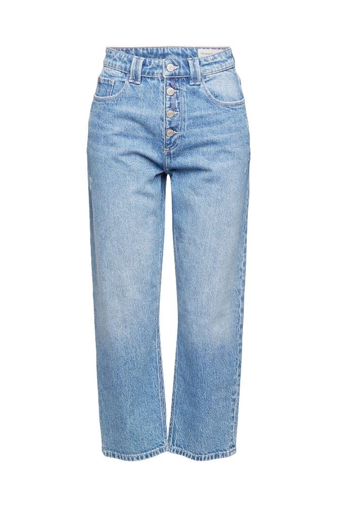 ESPRIT Jeans mit Knopfleiste 022EE1B318 W31 | E902 BLUE MEDIU | 