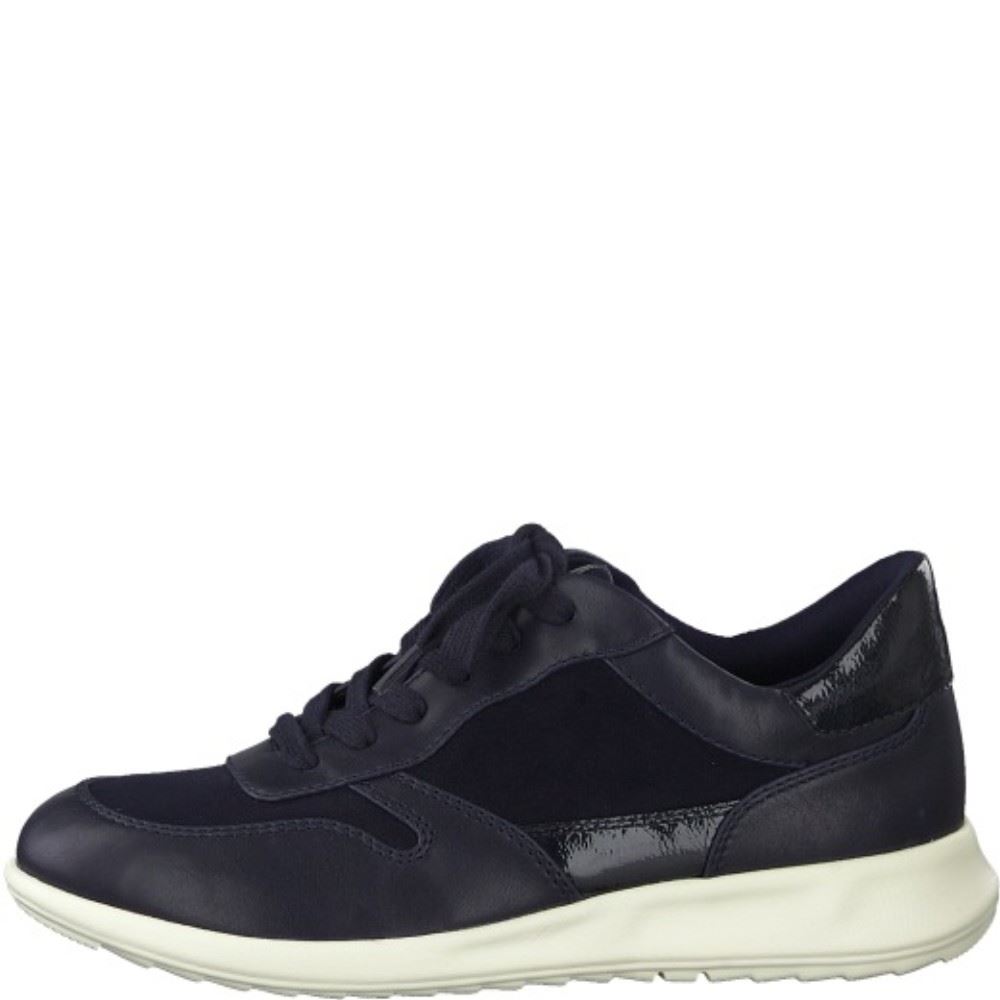 Tamaris Schnürer Sneaker blau 1-1-23625-25 