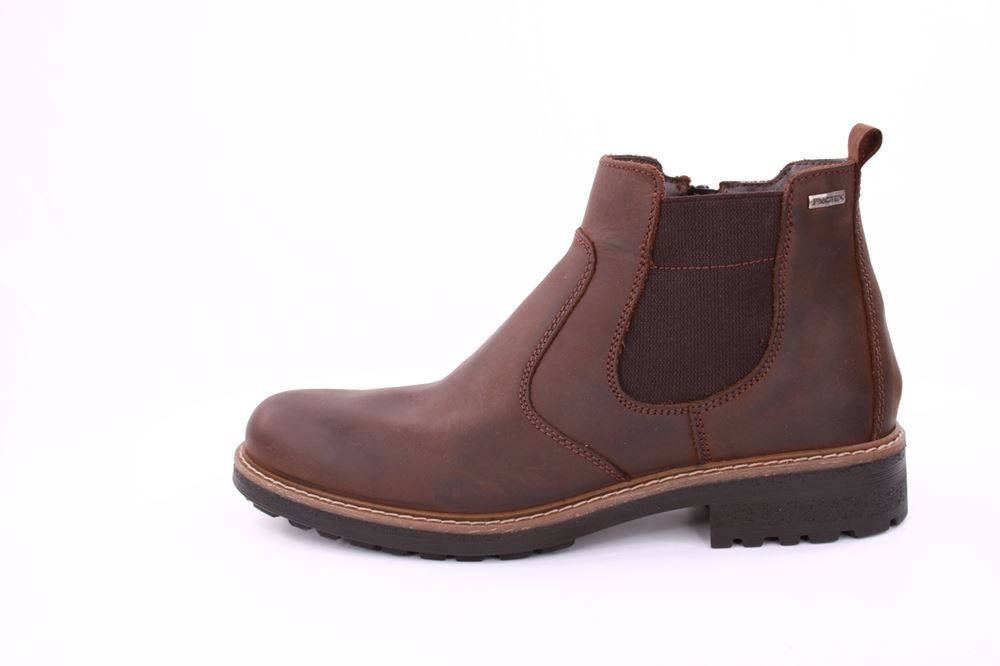 IMAC Herren Chelsea-Boot Leder braun S21 802749 45 | caffe/marone | 