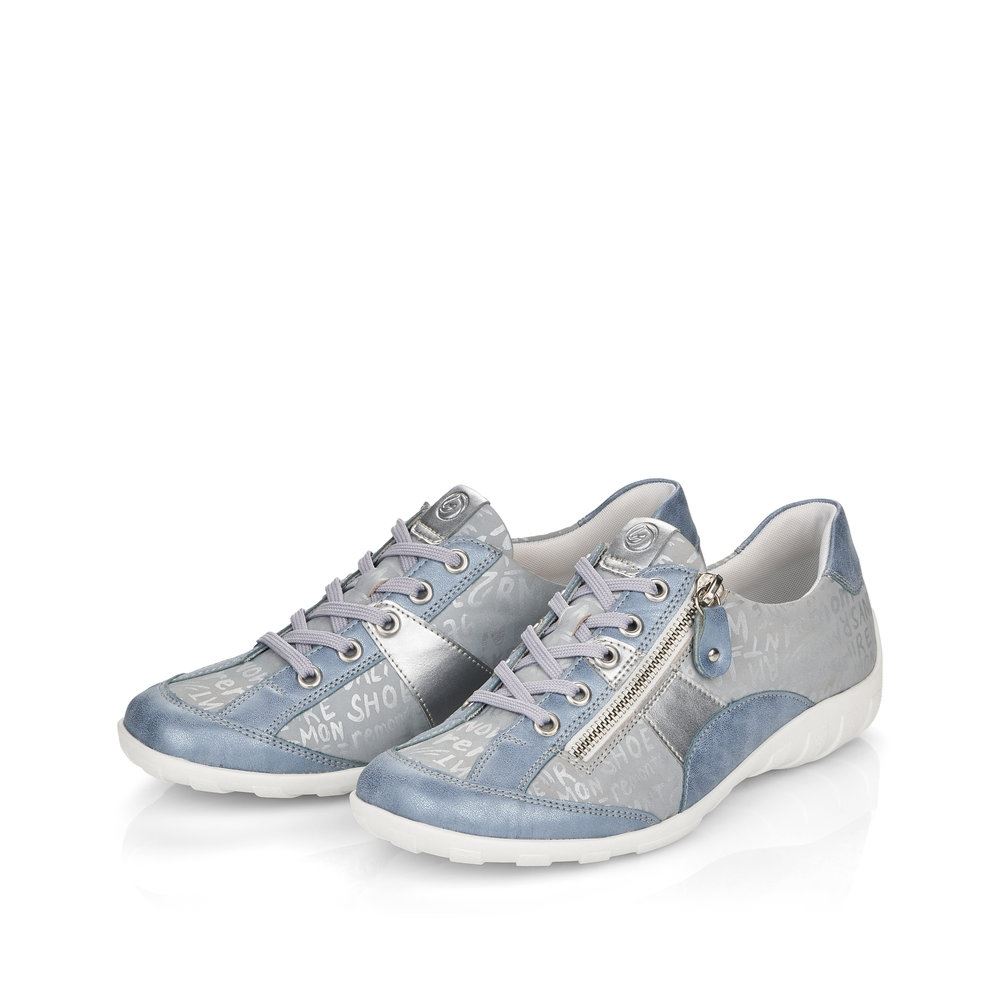 Remonte Schnürschuhe himmelblau S13 R3403-14 