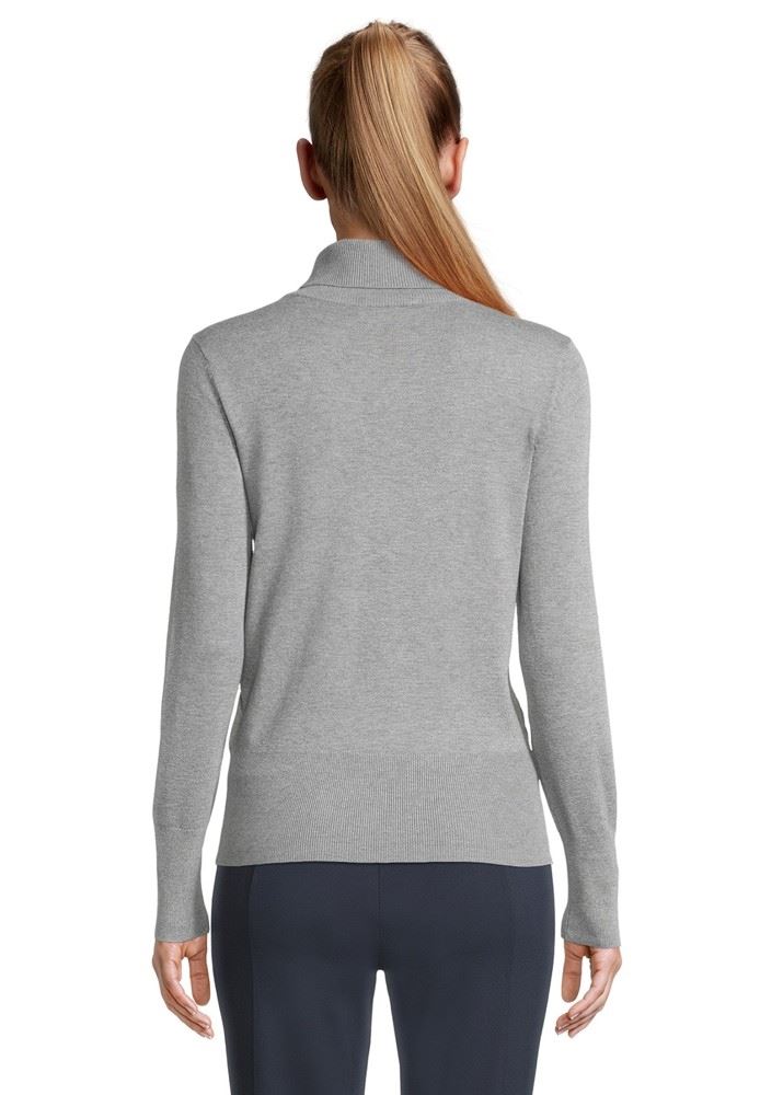 Betty Barclay Rollkragenpullover grau melange S21 55162482 38 | 9707 Grey Melan | 