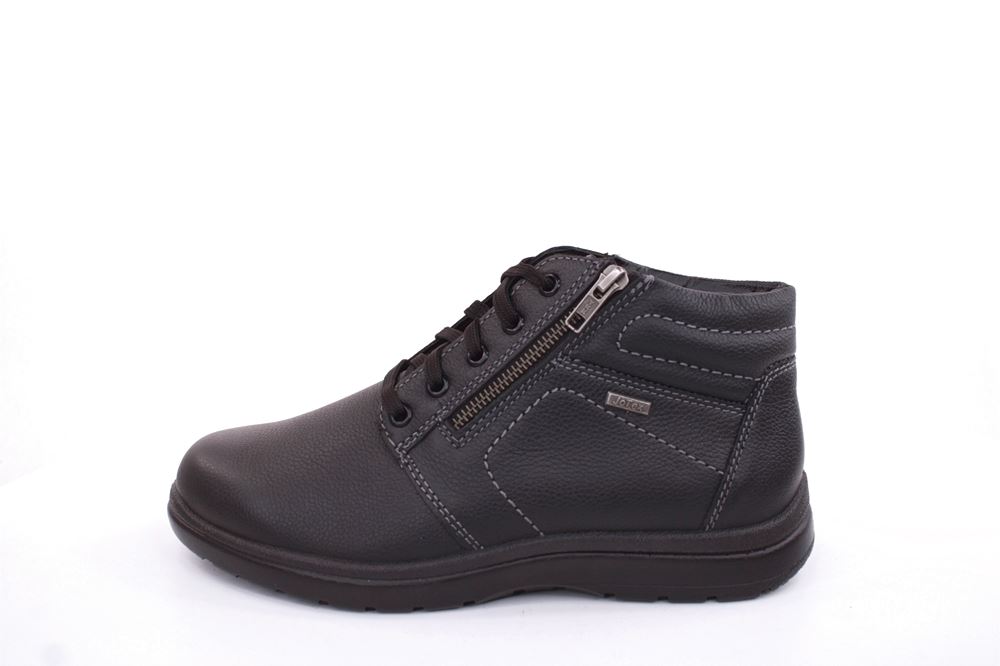 Jomos Herren Schnürschuh Knöchelhoh Leder TEX- Membran Comfortweite H schwarz S22 464902 48 | 000 schwarz | 