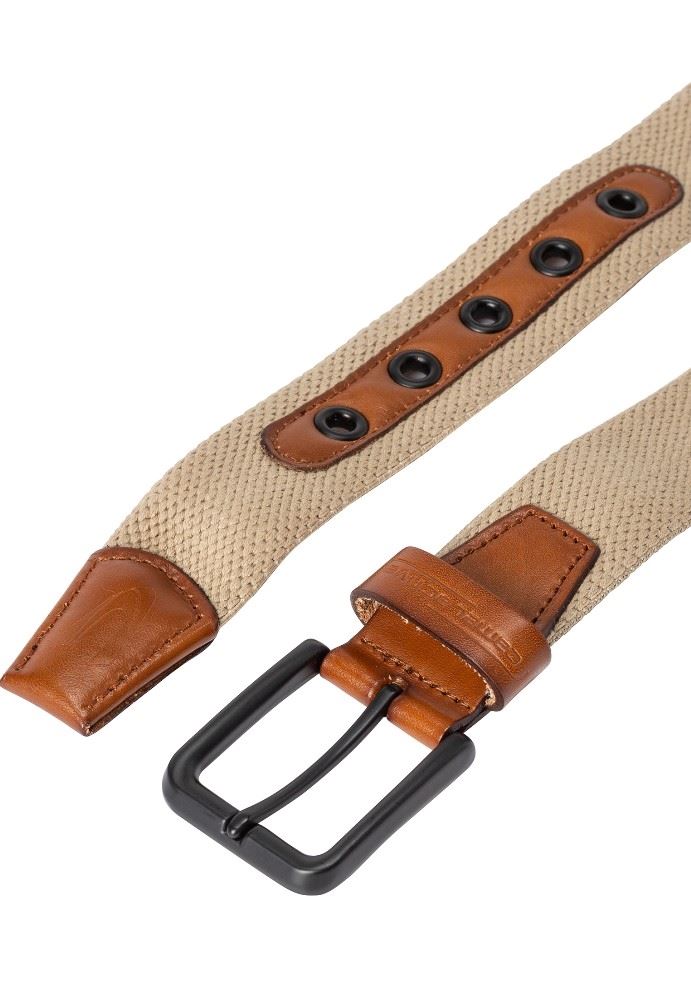 Camel Active Gürtel Baumwolle Leder beige 5B22402220 