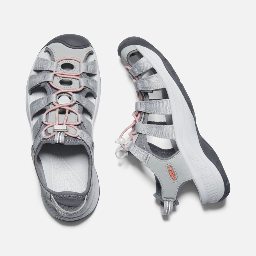 KEEN Astoria West Sandale grau / coral S12 1023589 