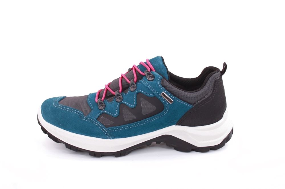 IMAC Damen Halbschuh Outdoor- Schuh Schnellschnürung TEX- Membran blau S22 259678 42 | ottanio nero | 