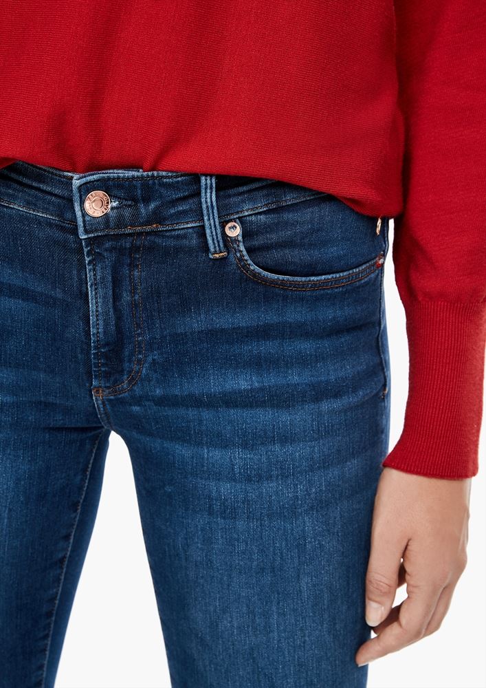 s.Oliver Jeans Skinny Fit blau 2055188 34 | 58Z6 dark blue | L32