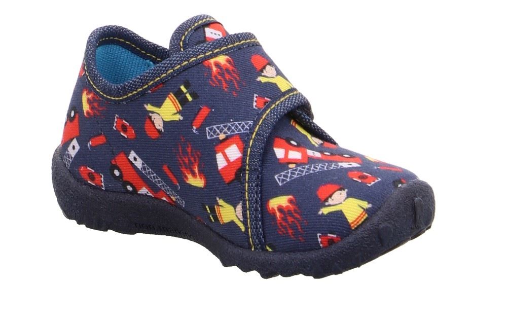 superfit Hausschuh SPOTTY BLAU 1-009246-8500 