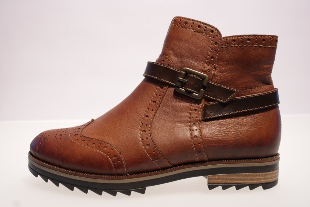 Remonte Stiefelette Reißverschluss Wechselfußbett  R2278 36 | 24 chestnut/kas | 