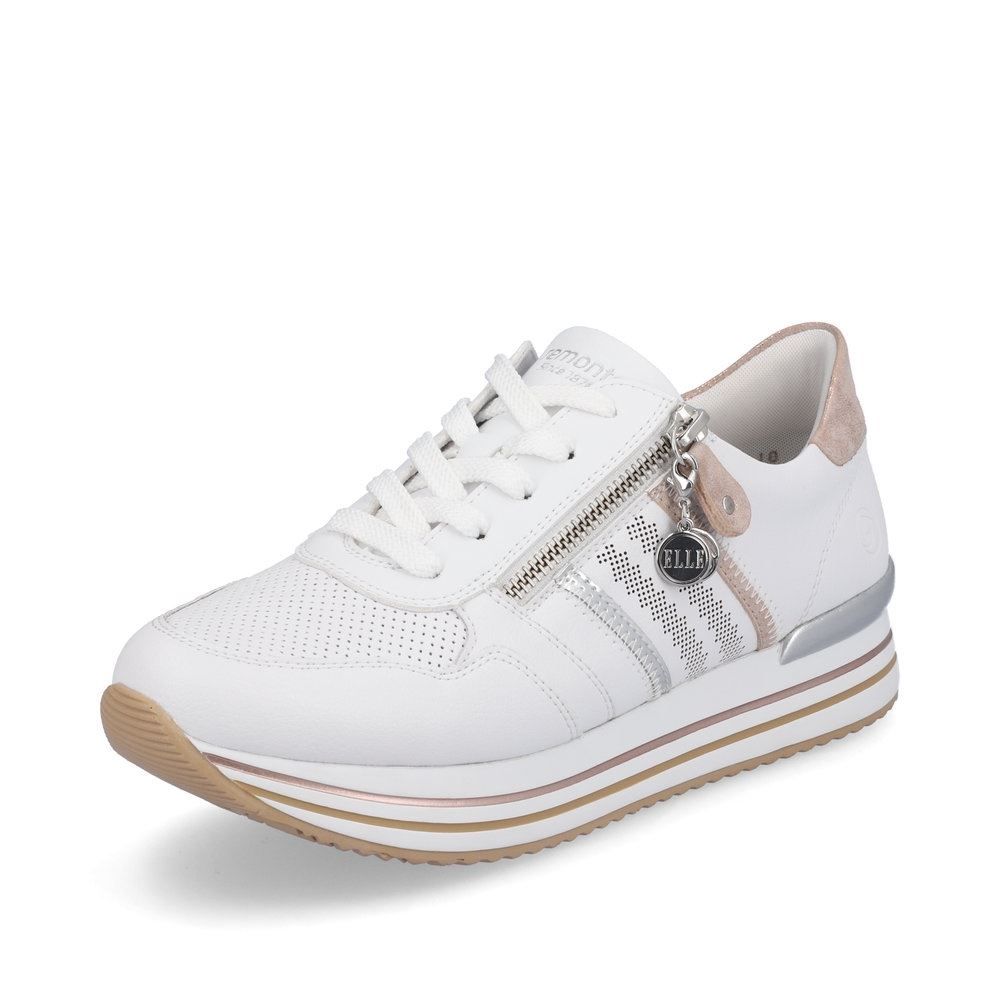 Remonte by ELLE Sneaker edelweiß - altrosa S13 D1318-80 