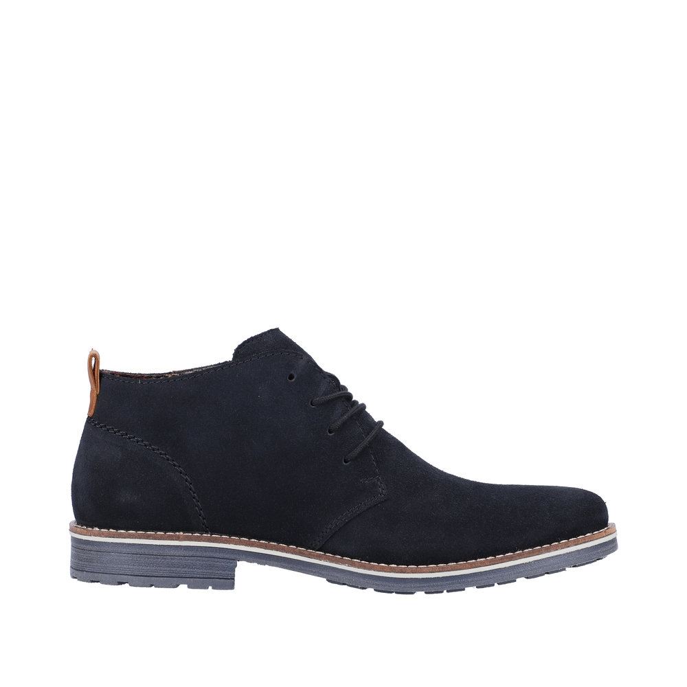 Rieker Antistress Herren Schnürschuh Rauleder blau S23 33206-14 