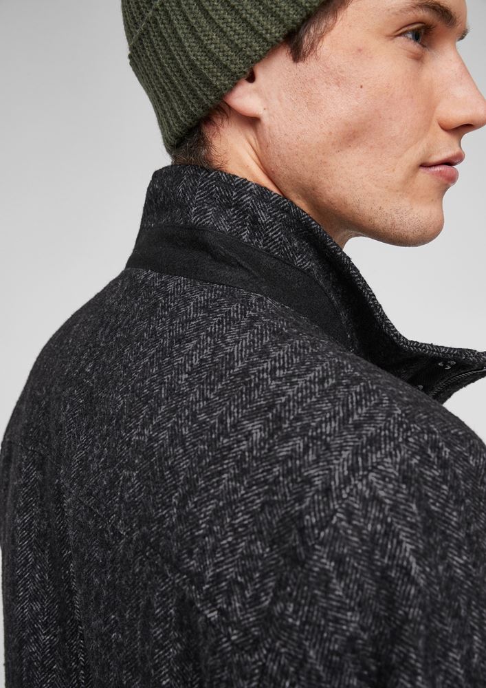 s. Oliver Kurzmantel black 2040099 