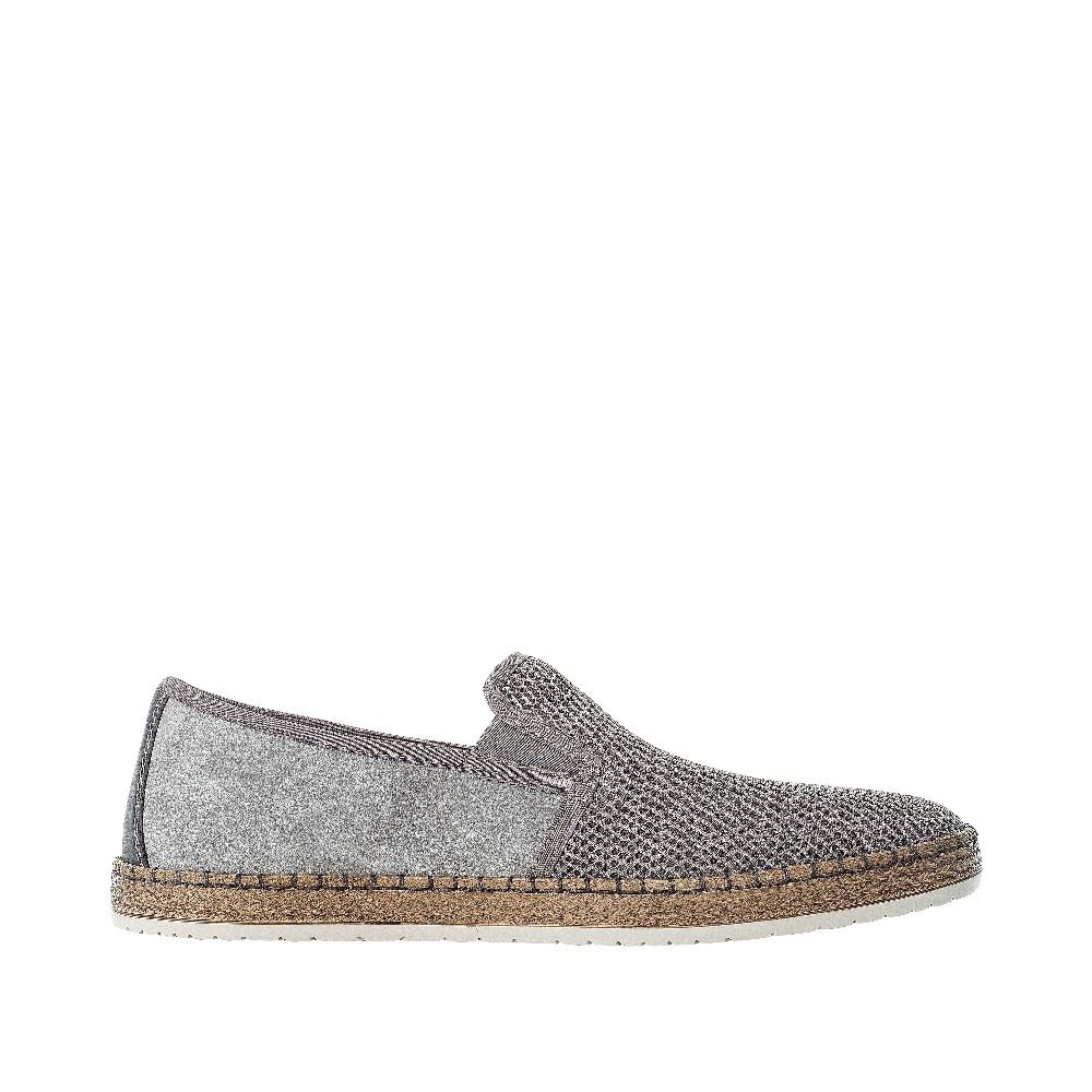 Rieker Antistress Herren Slipper grau S12 B5265-43 