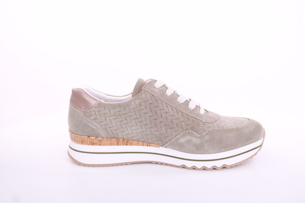 ACO CLAIRE 18 Damen Sneaker Nubukleder Wechselfußbett grün S13  1207/9976 