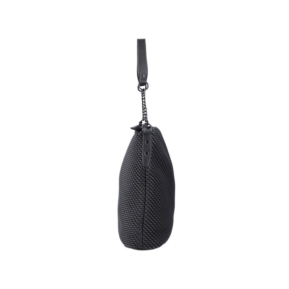 Rieker Handtasche Kordeloptik schwarz H1331-00 