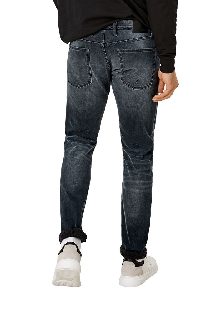 s.Oliver Herren Slim- Jeans superstretch grau S21  2106621 