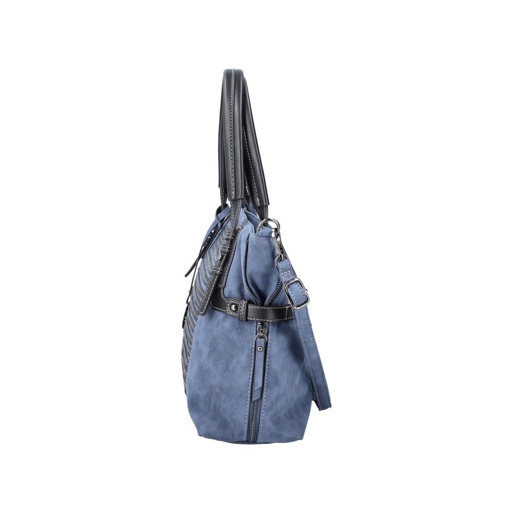 Rieker Damen Shopper Handtasche blau S22 H1083-12 