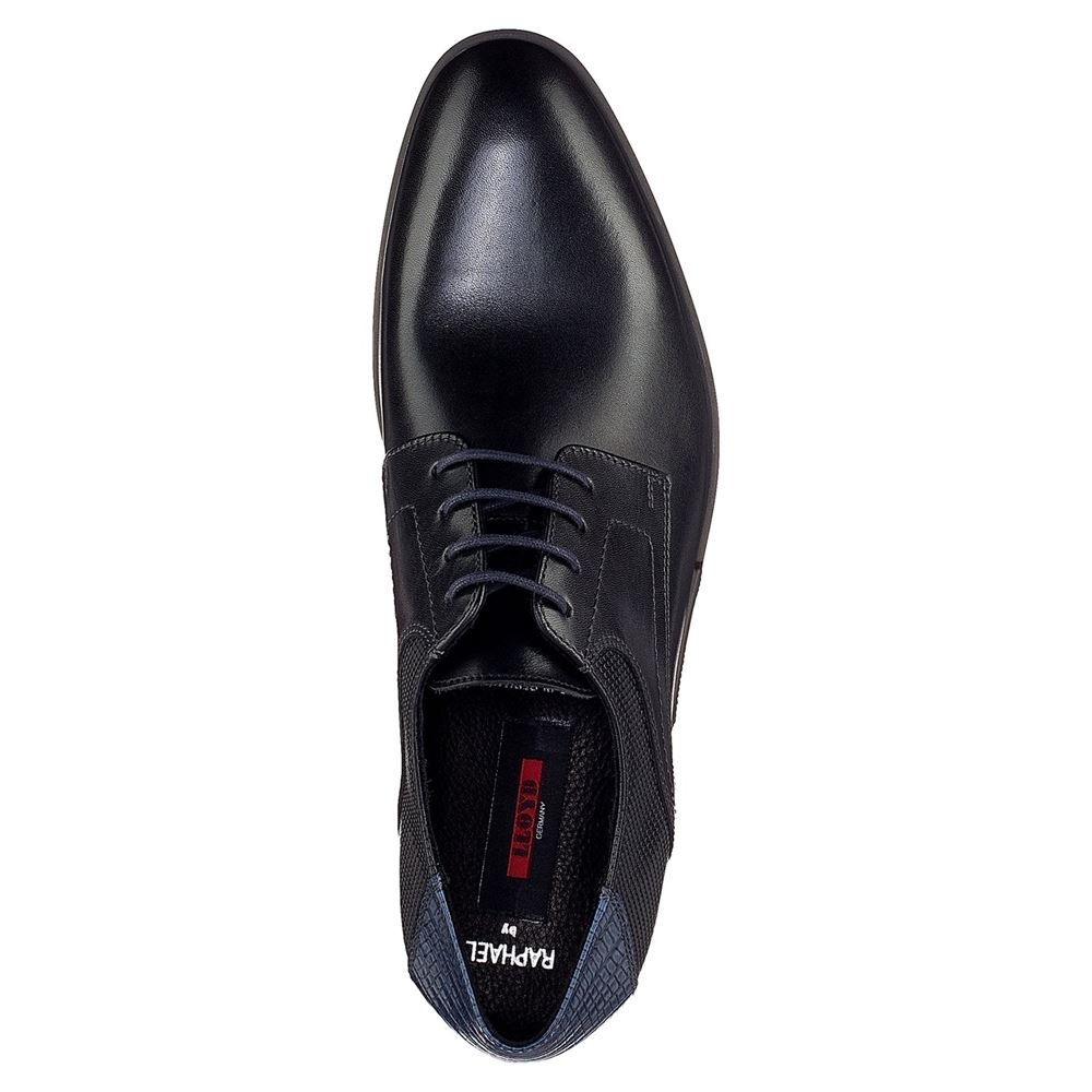 LLOYD RAPHAEL Schnürschuh Leder schwarz 10-059-10 