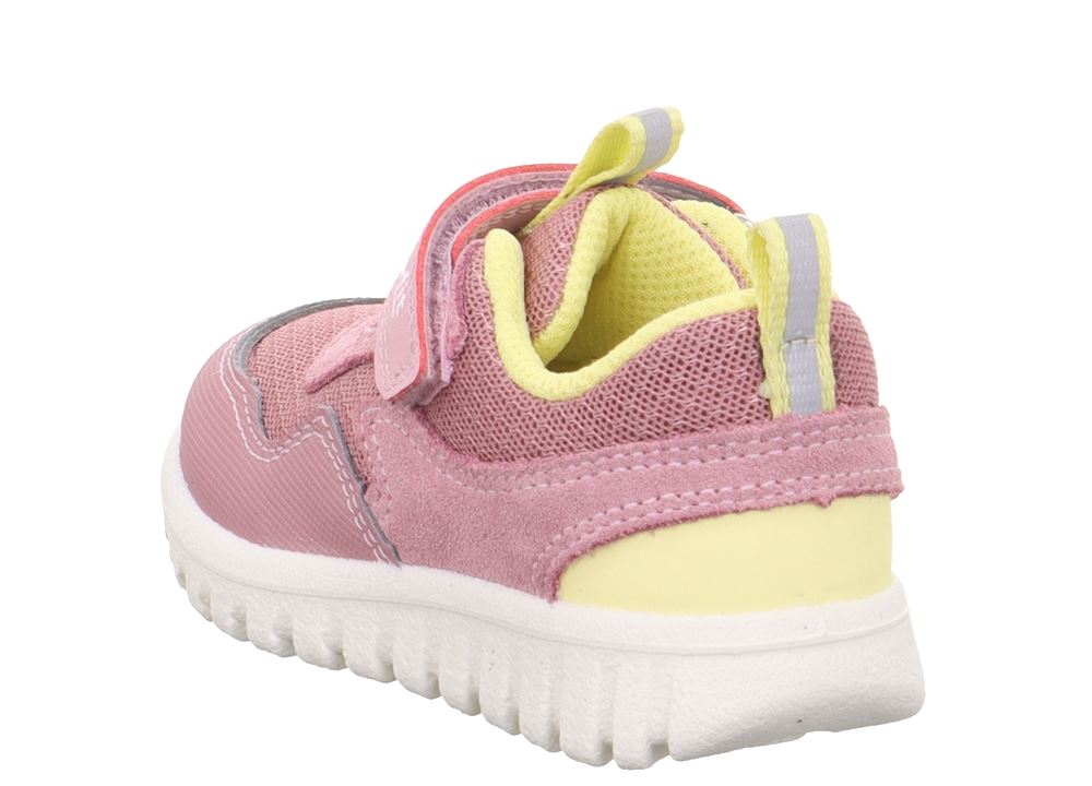 superfit SPORT7 MINI - Rosa/Gelb Sneaker low mit Klettverschluss S13 1-006204-5500 31 | rosa/gelb | 