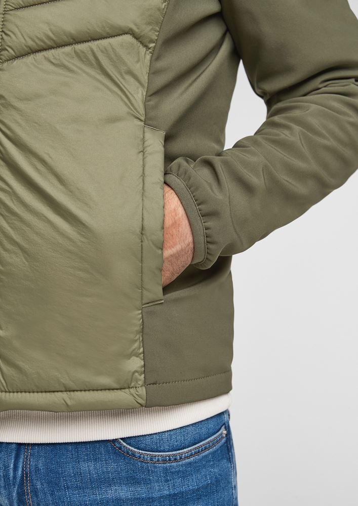 s.Oliver Steppjacke grün 2057207 XL | 7940 khaki/oliv | 
