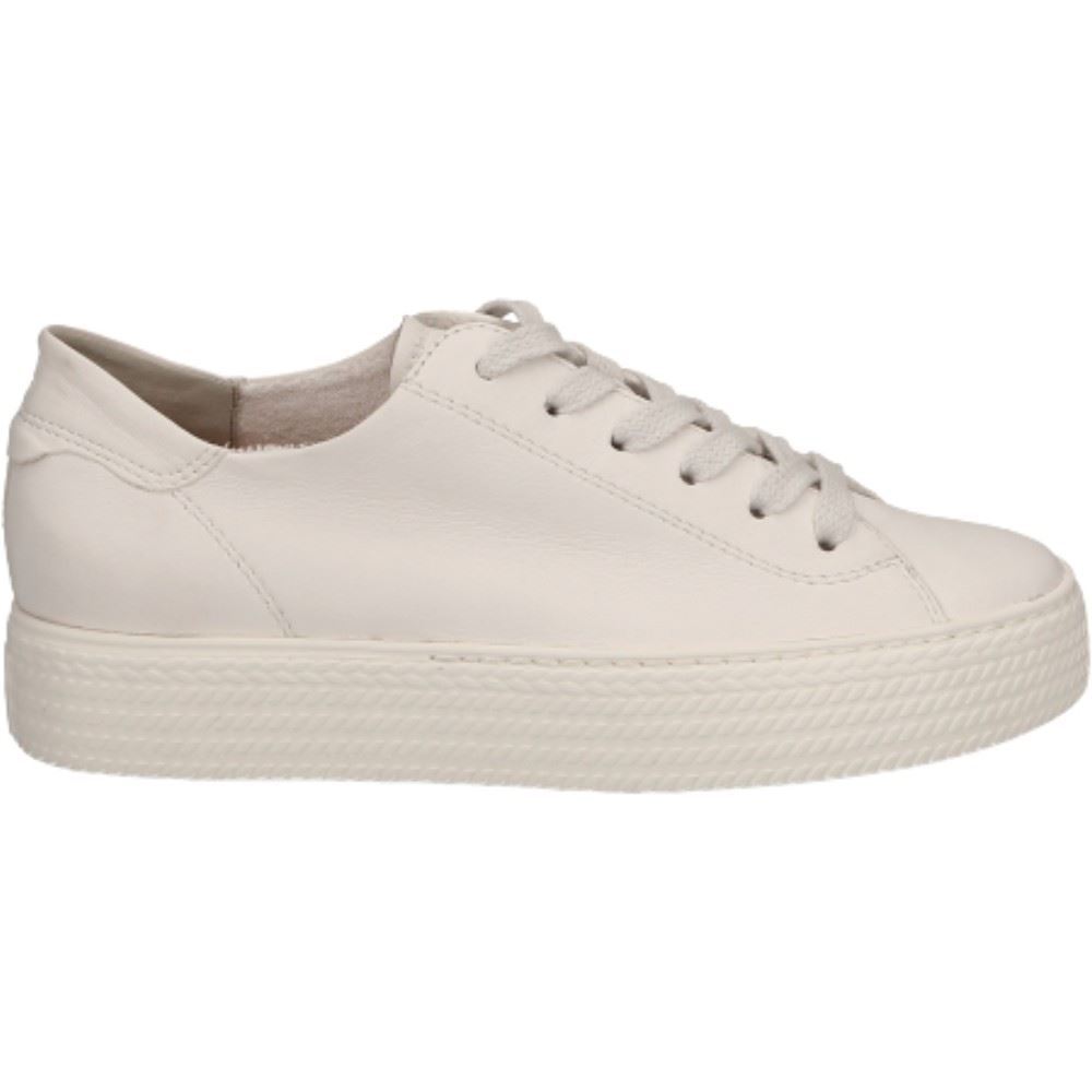 Paul Green Super Soft Relax mehr Weite Leder weiß braun S10  4914 