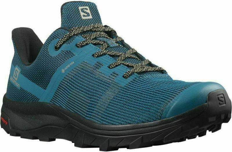 Salomon OUTline Prism GTX Crystal Teal/Black Herren Wanderschuh L41438100 