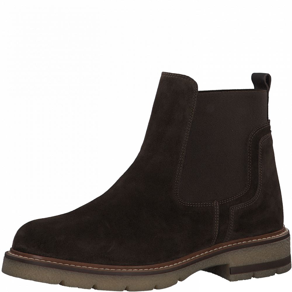 Marco Tozzi Chelsea Boot Leder braun S21 2-2-25486-27 37 | 304 MOCCA | 