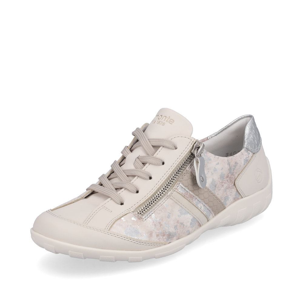 Remonte Damen Schnürschuhe hellbeige S13 R3407-60 