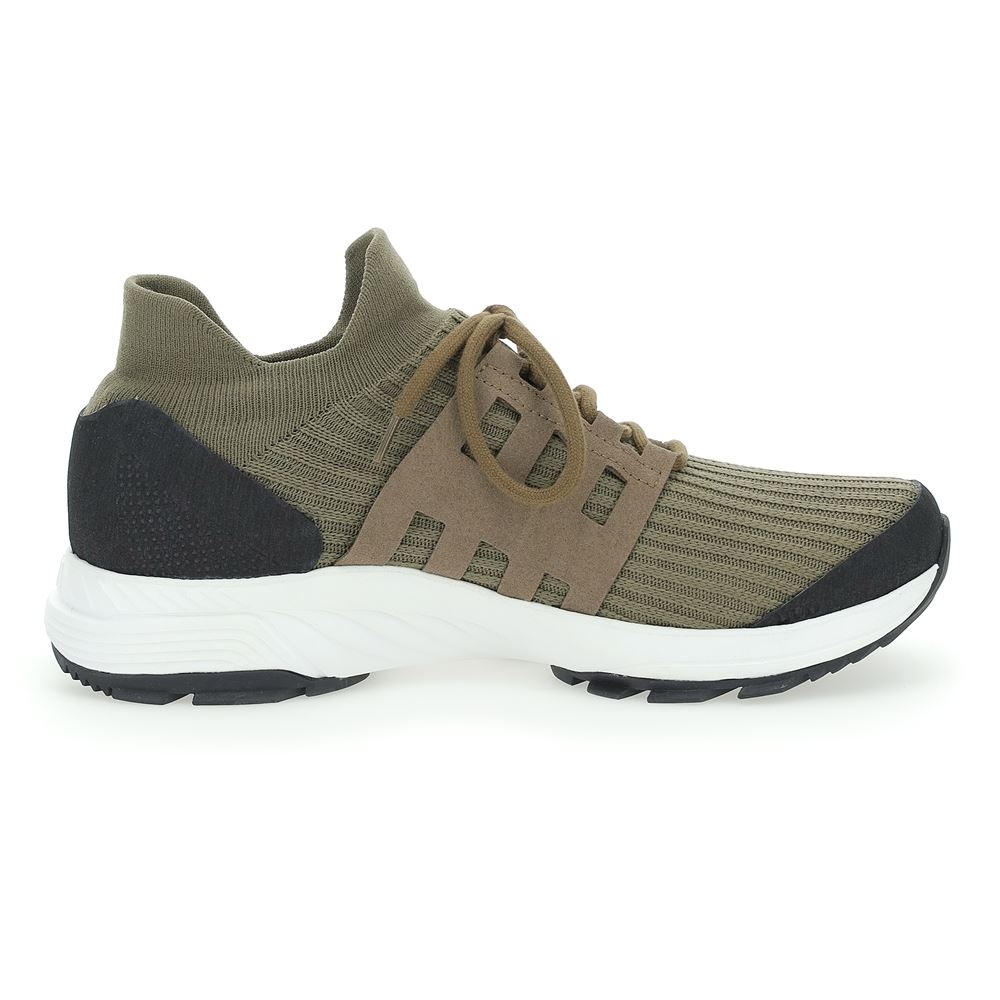 UYN SX4 Herren Wanderschuh Sneaker Strumpfschuh Yak- Wolle grün, schwarz S22 Y100158-93 45 | s001 bronze | 