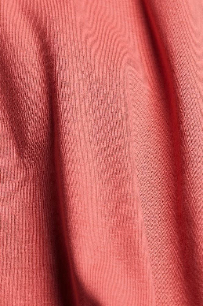 EDC Basic T- Shirt V-Neck 041CC1K305 XS | C645 CORAL | 