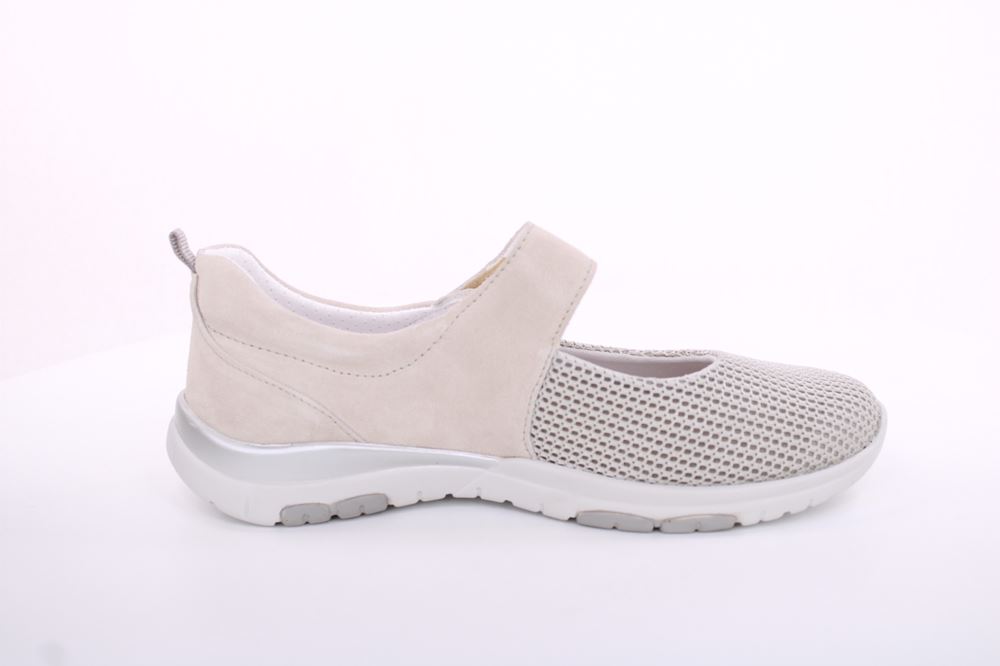 ACO Slipper Riemchneballerina SONIA  braun 857/9179 