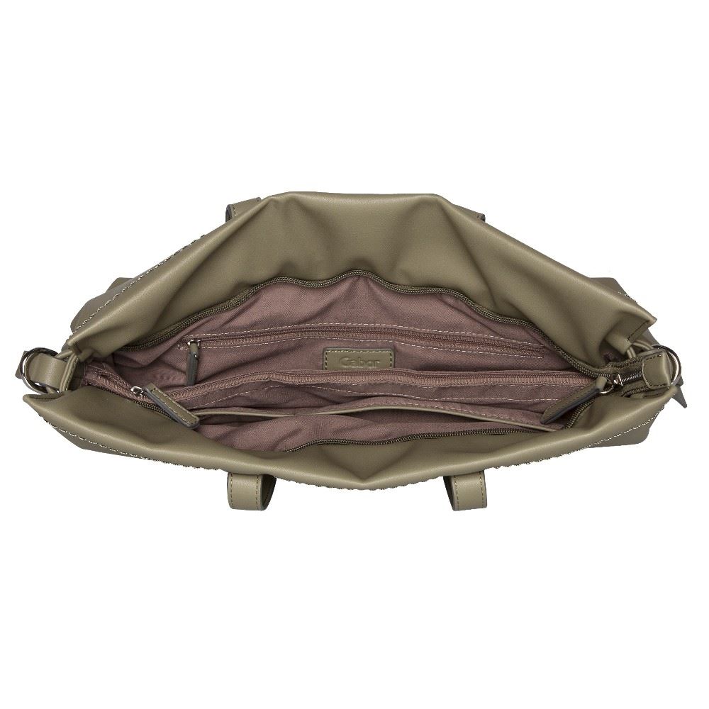 Gabor Shopper Reißverschluss grün 8664 208 