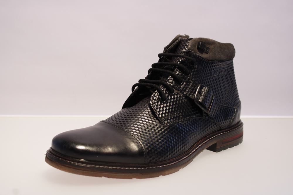 bugatti Schnürstiefelette schwarz 311-60230-100 