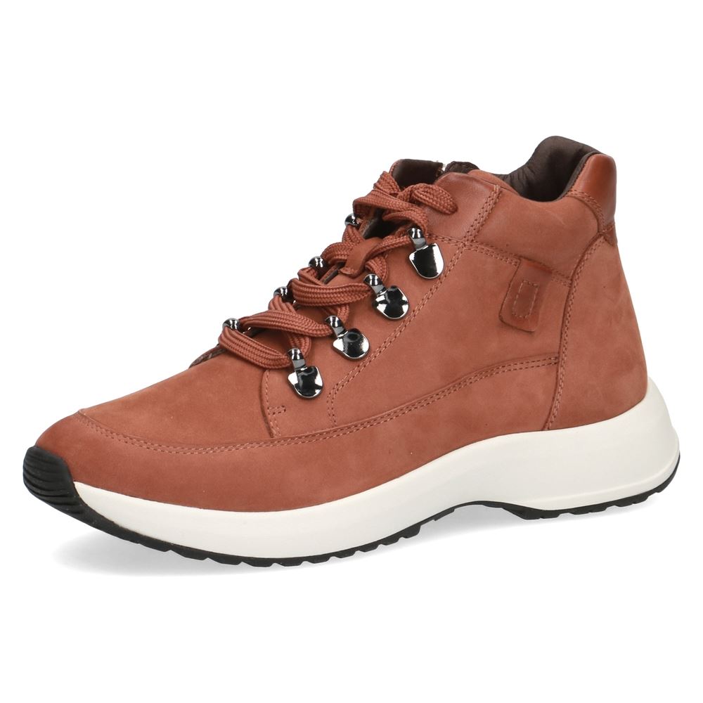 Caprice Sneaker High Top Schnürboot braun S21  9-9-25205-27 