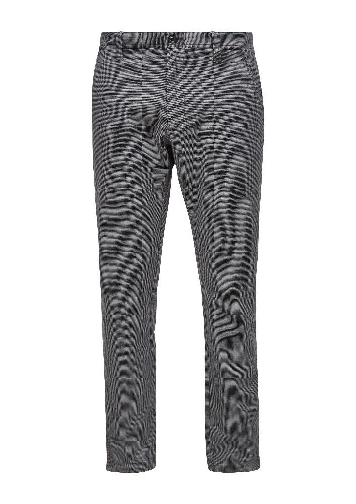 s.Oliver Hose Regular Fit mit Pepita Muster 2055872 