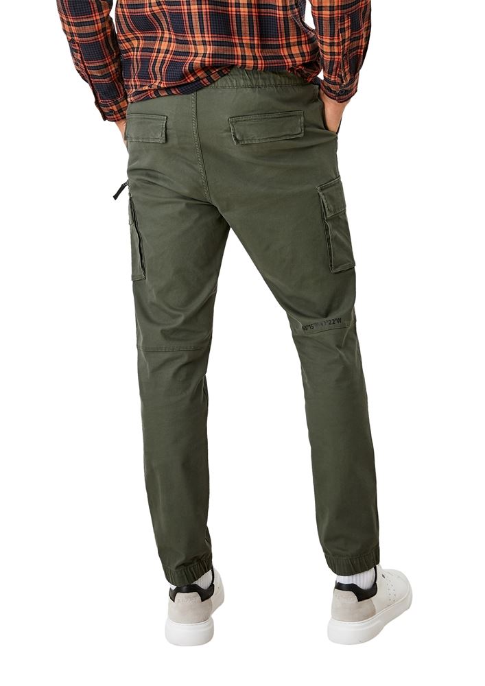 s.oliver Herren Cargo-  Hose grün 2106685 