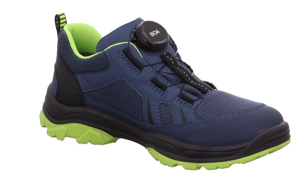 superfit JUPITER BLAU/GRÜN Weit Sneaker GORETEX wasserdicht weite Form 1-009069-8030 