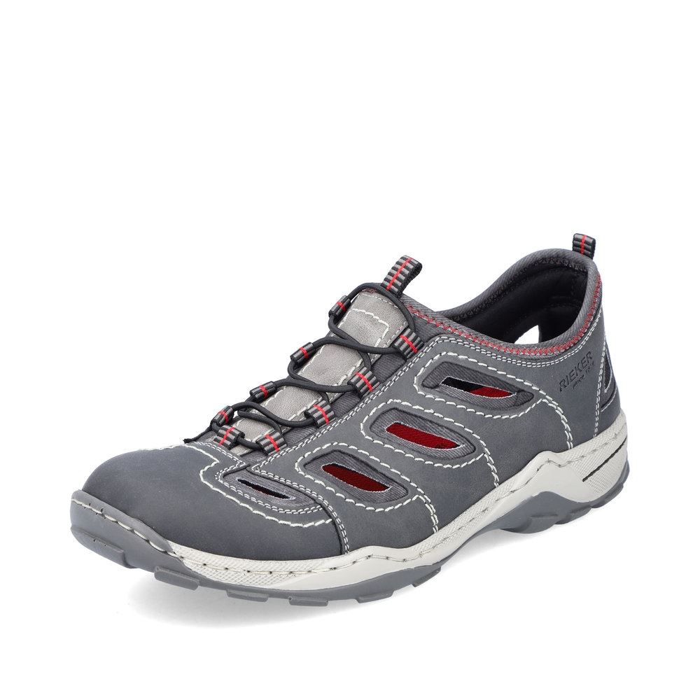 Rieker Herren Slipper mondgrau S13  08065-46 