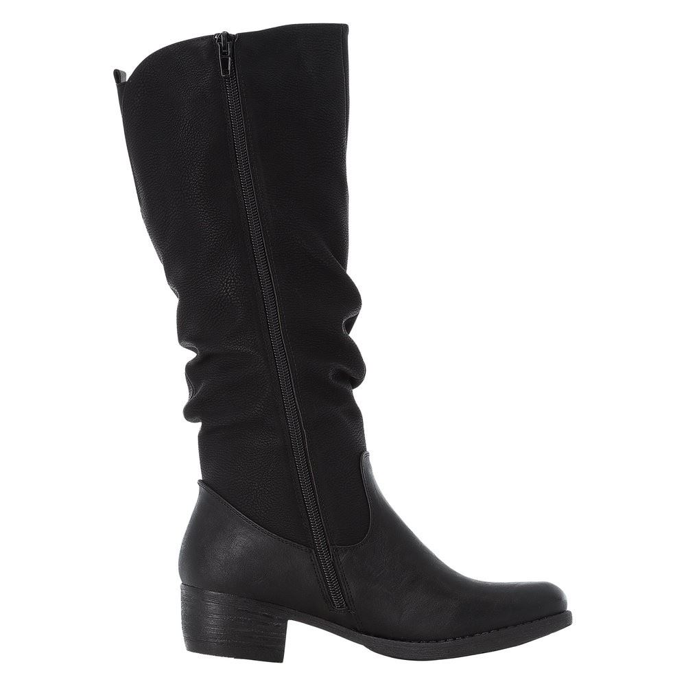 Rieker Stiefel  RiekerTex  Warmfutter Reißverschluss schwarz 93157 