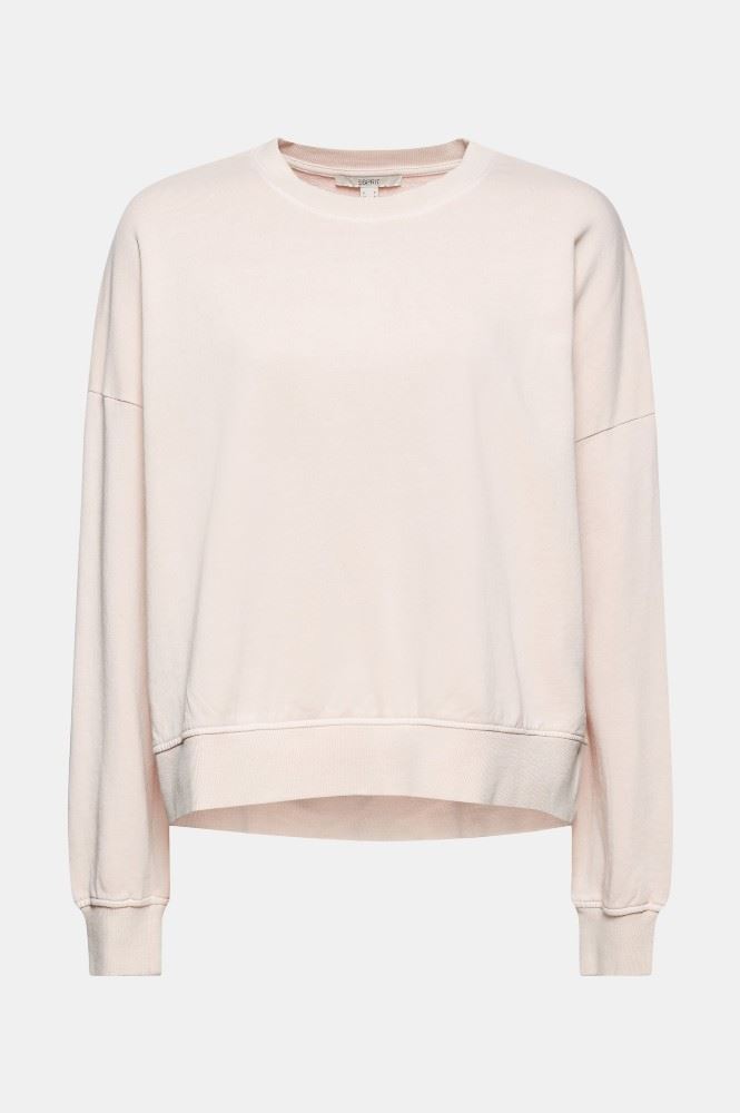 Esprit Sweatshirt Boxy 021EE1J305 L | E685 NUDE | 