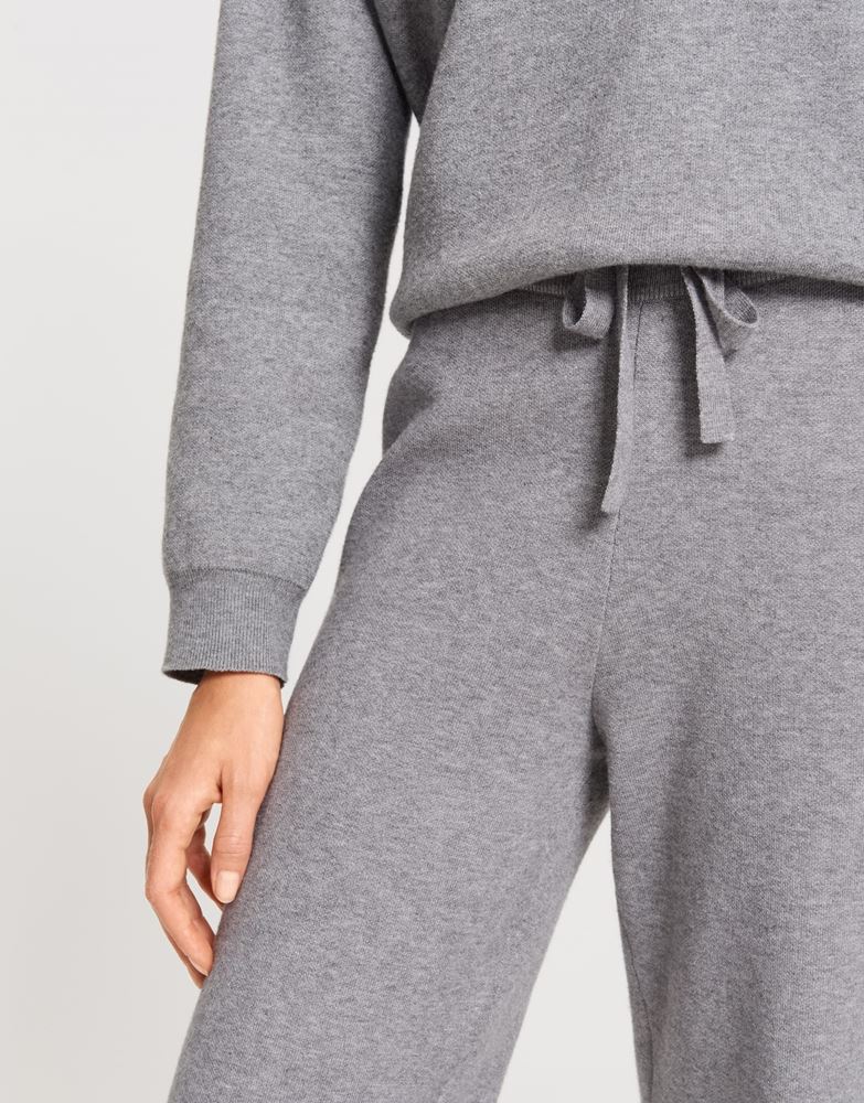 OPUS Strickhose Merio Viskose-Mix Jogger grau S21 247374873 38 | 8072 easy grey | 
