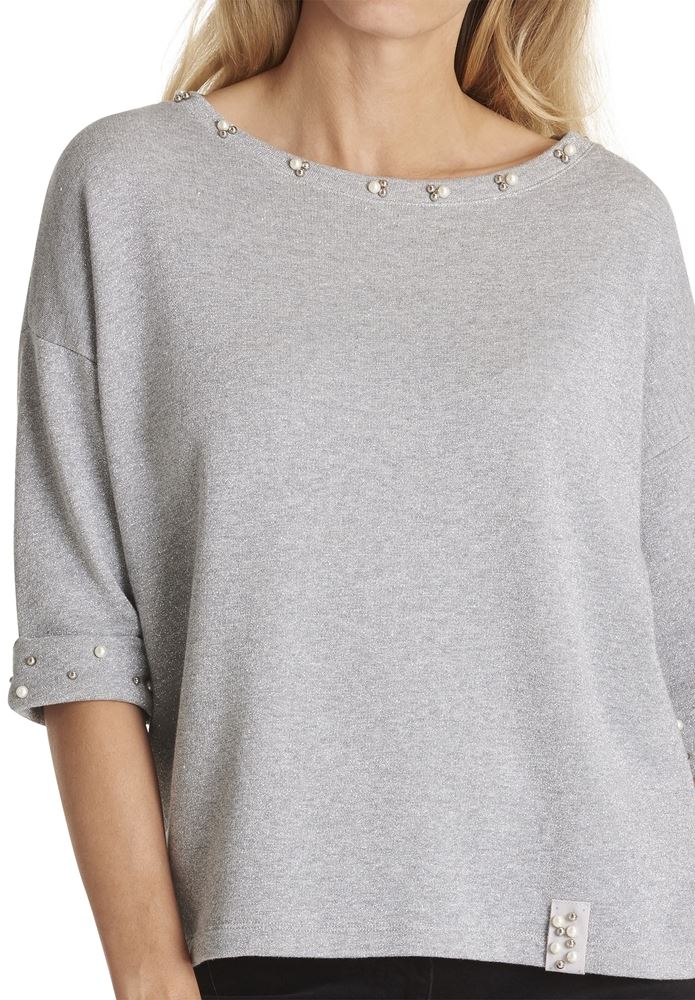 Betty Barclay Sweat 3/4 Arm grau 46210630 44 | 9707 Grey Melan | 