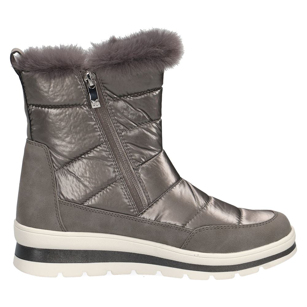 CAPRICE Stiefelette TEX- Membran Warmfutter Wechselfußbett AIRMOTION  S22 9-9-26433-29 8 | 345 TAUPE COMB | 