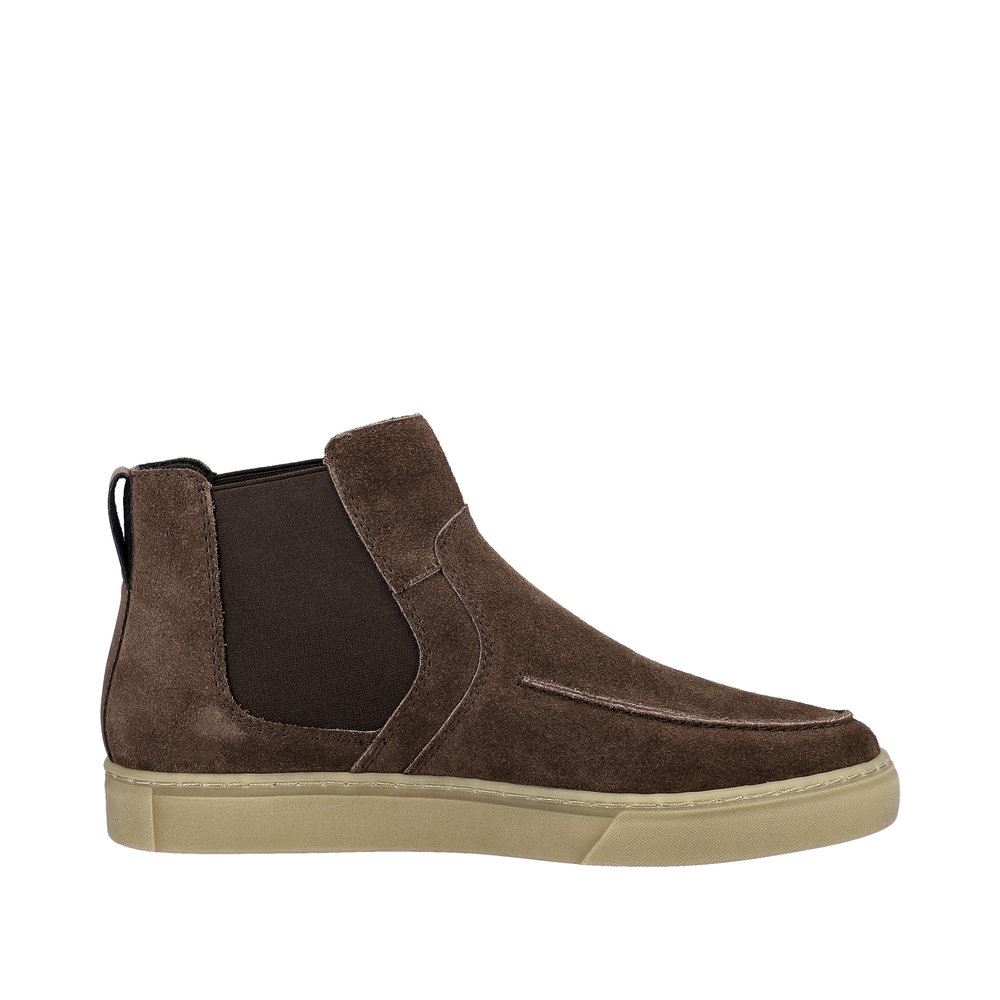 Rieker Evolution Herren Chelsea- Boots Rauleder Wechselfußbett braun S23 U0761-25 
