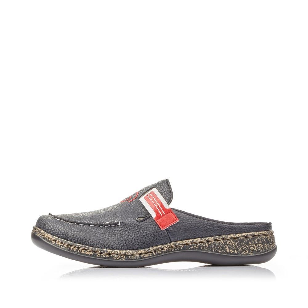 Rieker Pantolette Clogs Antistress blau 46393-15 