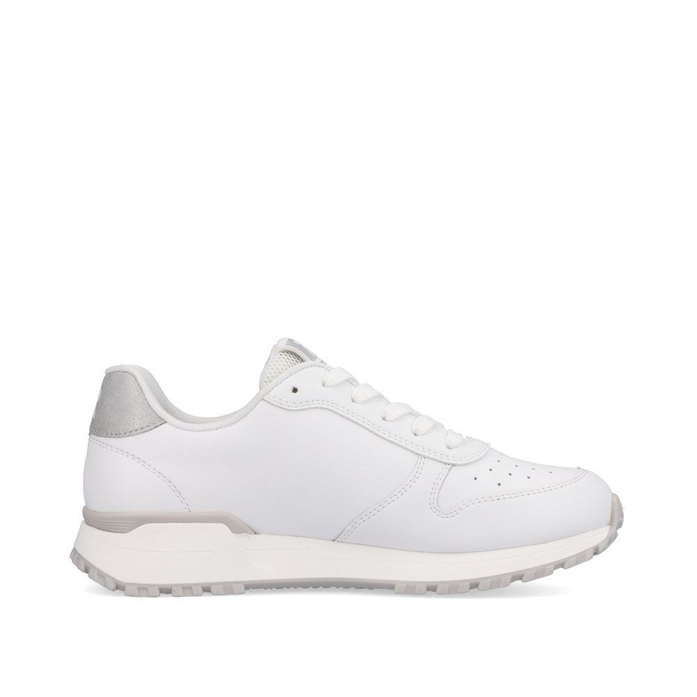 Rieker EVOLUTION Damen Sneaker Leder Wechselfußbett weiß S13 W0600-80 