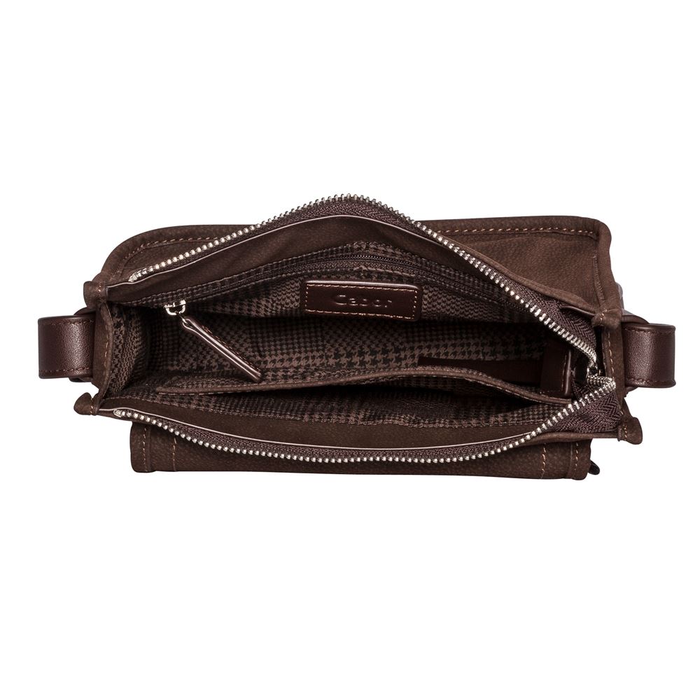 Gabor Handtasche Cross Bag FRANCISCA braun S21 8776 28 OneSize | dark brown | 
