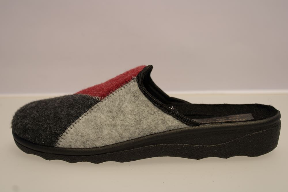 Cosmos Cordes Hausschuh Hauspantolette Rosi-2-ABC 38 | navy | 