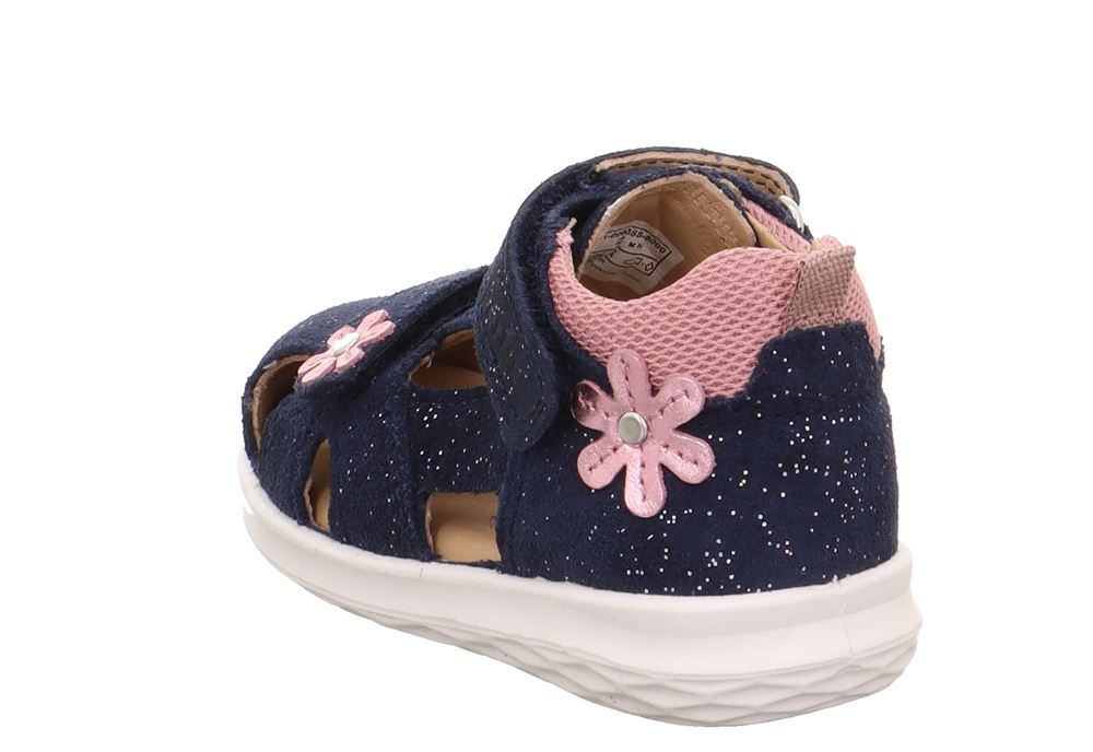 Legero Sandale mit Klettverschluss BUMBLEBEE - blau/rosa S13  1-000388-8000 