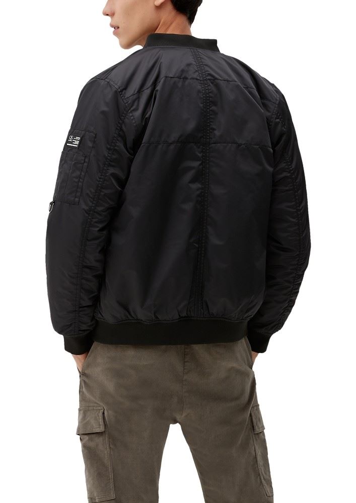QS designed by Klassische Bomberjacke schwarz S22  2117499 XXL | 9999 GREY/BLACK | 